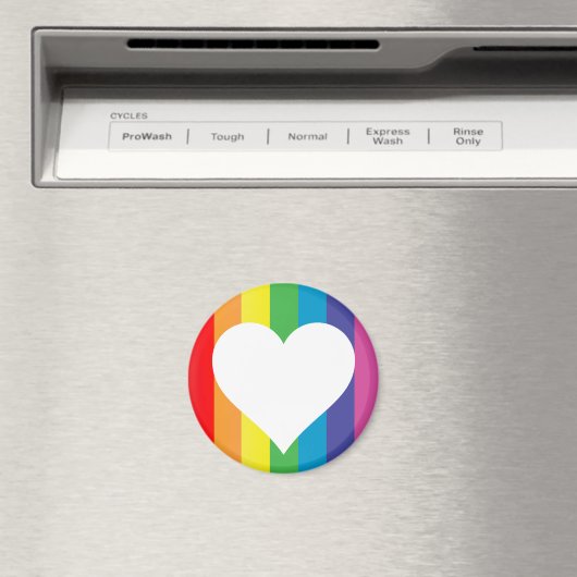 Regenbogen-Liebe Magnet (In Situ (Geschirrspüler))