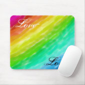 Regenbogen-Liebe Mousepad (Mit Mouse)