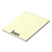 Regenbogen-Liebe Notizblock (Rotiert)