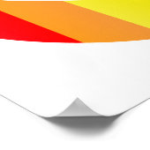 Regenbogen-Liebe. Poster (Ecke)