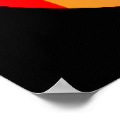 Regenbogen-Liebe. Poster (Ecke)