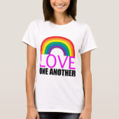 Regenbogen-Liebe T-Shirt (Vorderseite)
