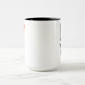 Regenbogen-Liebe Tasse (Zentrum)