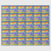 Regenbogen-Look "83" & "HAPPY BIRTHDAY", Wolken, H Geschenkpapier (Flach)