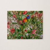 REGENBOGEN LORIKEET LÄNDLICHES QUEENSLAND PUZZLE (Horizontal)