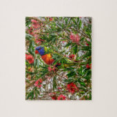 REGENBOGEN LORIKEET LÄNDLICHES QUEENSLAND PUZZLE (Vertikal)