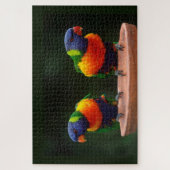 Regenbogen Lorikeet Papageien Puzzle (Vertikal)