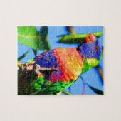 Regenbogen lorikeet puzzle (Horizontal)