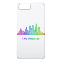 Regenbogen-Los Angeles-Skyline