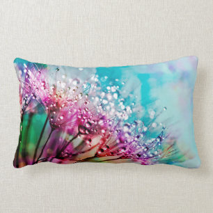 Regenbogen-Löwe-Blume-Kissen Lendenkissen