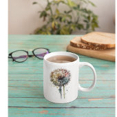 Regenbogen-Löwenzahn Kaffeetasse