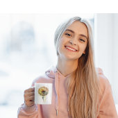 Regenbogen-Löwenzahn Kaffeetasse