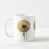 Regenbogen-Löwenzahn Kaffeetasse (Links)