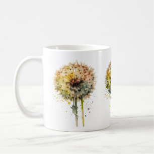 Regenbogen-Löwenzahn Kaffeetasse