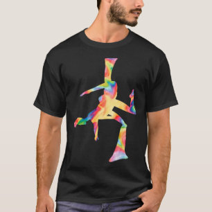Regenbogen-Luft-Yoga-Luft-Yogini  1 T-Shirt