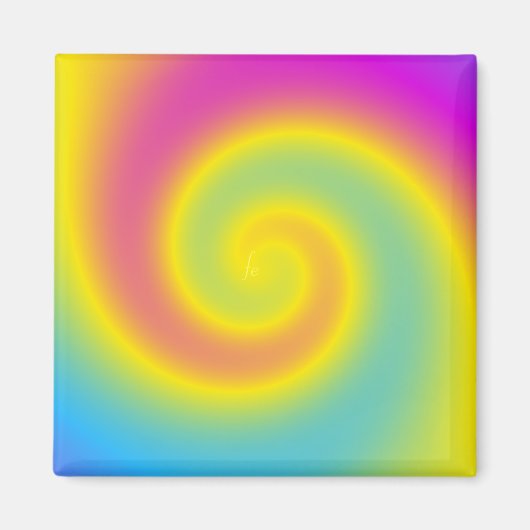 Regenbogen Magnet (Vorne)