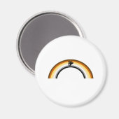 Regenbogen Magnet (Vorderseite/Rückseite)