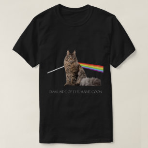 Regenbogen-Maine-Coon-Prismen-Kunst T-Shirt