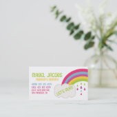 REGENBOGEN-MAMA-KARTE TELEFONNUMMERKARTE (Stehend Vorderseite)