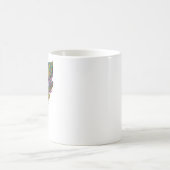 Regenbogen-Mandala-Feder-Boho-Kunst-Tasse Kaffeetasse (Mittel)