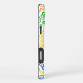 Regenbogen-Mandala-Musterdesign iPhone Hülle (Rechte Seite)