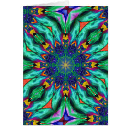 Regenbogen-Mandala-psychedelisches Kaleidoskop