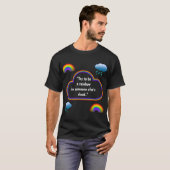 'Regenbogen' Männer-T - Shirt (Vorne ganz)
