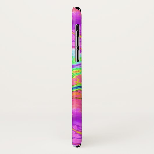 Regenbogen MarmoriPhone X Fall Case-Mate iPhone Hülle (Hinten/Links)