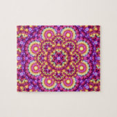 Regenbogen-Matrix-Mandala Puzzle (Horizontal)