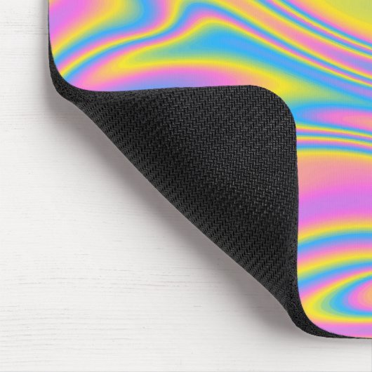 Regenbogen-Mausunterlage Mousepad (Ecke)