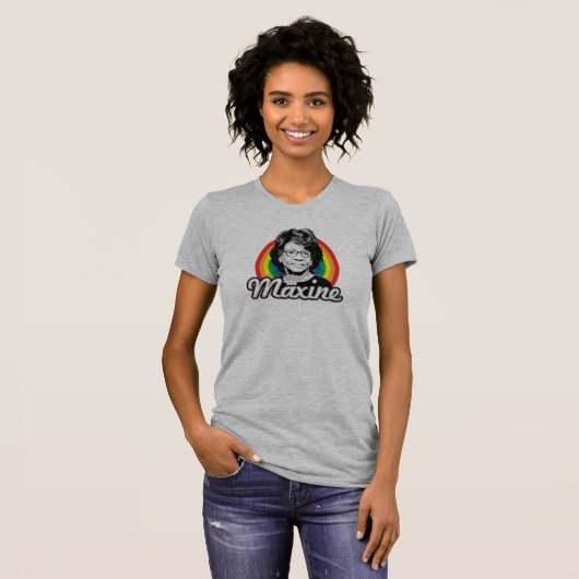 Regenbogen Maxine Wasser - T-Shirt (Vorne ganz)