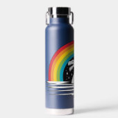 Regenbogen-Meer-Monster Trinkflasche (Vorne)