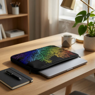Regenbogen-Meeresalgen-Pride-Elektronik-Tasche Laptopschutzhülle