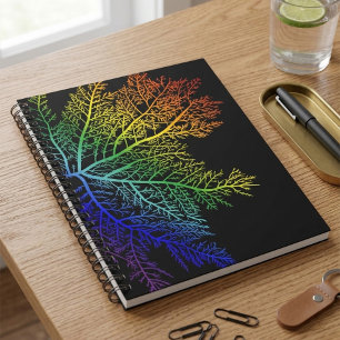 Regenbogen-Meeresalgen-Stolz Spiralblock Notizblock