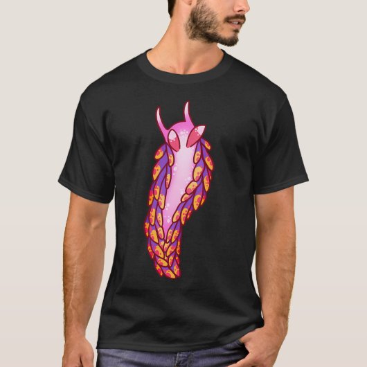 Regenbogen Meeresschnecke T-Shirt (Vorderseite)