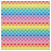 Regenbogen-Meerjungfrau-Fisch-Skala-Gewebe Stoff (Muster)