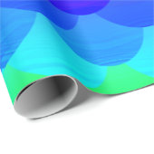 Regenbogen-Meerjungfrau Geschenkpapier (Rolleneckpunkt)