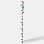 Regenbogen Meerjungfrau rosa lila grünes Schwarz,  Case-Mate iPhone Hülle (Rückseite / Rechts)