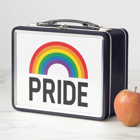 Regenbogen Metall Brotdose (Beispiel)