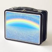 Regenbogen Metall Brotdose (Vorderseite)