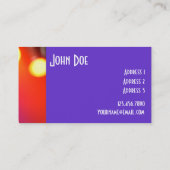 Regenbogen Mic [Geschäft] Visitenkarte (Rückseite)