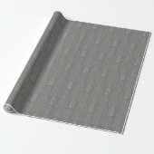 Regenbogen Mid Century Chic Muster Geschenkpapier (Ungerollt)
