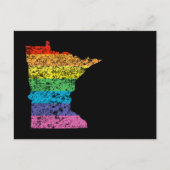 Regenbogen minesota postkarte (Vorderseite)