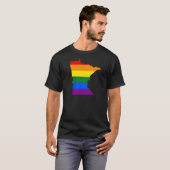 Regenbogen Minnesota T-Shirt (Vorne ganz)
