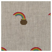 Regenbogen mit Gold Stoff (Nahaufnahme)