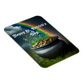 Regenbogen mit goldfarbenem, flexibler Magnet (Rechte Seite)