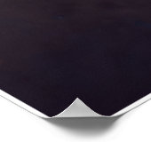 Regenbogen mit Herz Poster (Ecke)