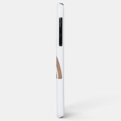 Regenbogen mit Imitaten Rustikale Papiertextur Ind Case-Mate iPhone Hülle (Hinten/Links)