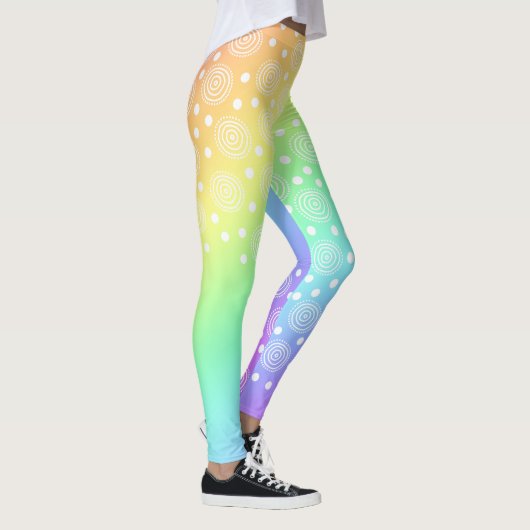 Regenbogen mit Leggings (Rechts)