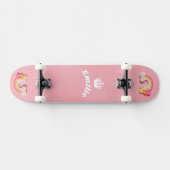 Regenbogen mit Relief-Effekt Skateboard (Horizontal)